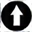 Arrow pointing up