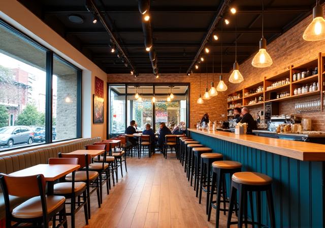 Richmond Cafe Renovation after completion